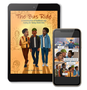 Ілюстрації до дитячої книги «Комікс «Поїздка на автобусі»