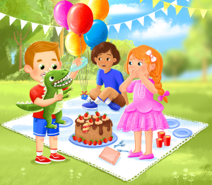 Бренд персонаж Лакалут Стиль 3