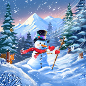 Набір листівок З Новим Роком