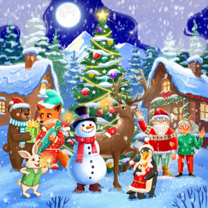 Набір листівок Зимова казка