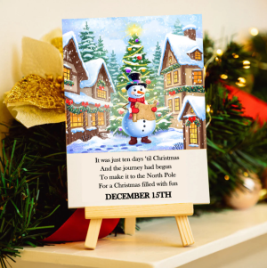 Серія листівок «12 днів до Різдва». Листівки на замовлення